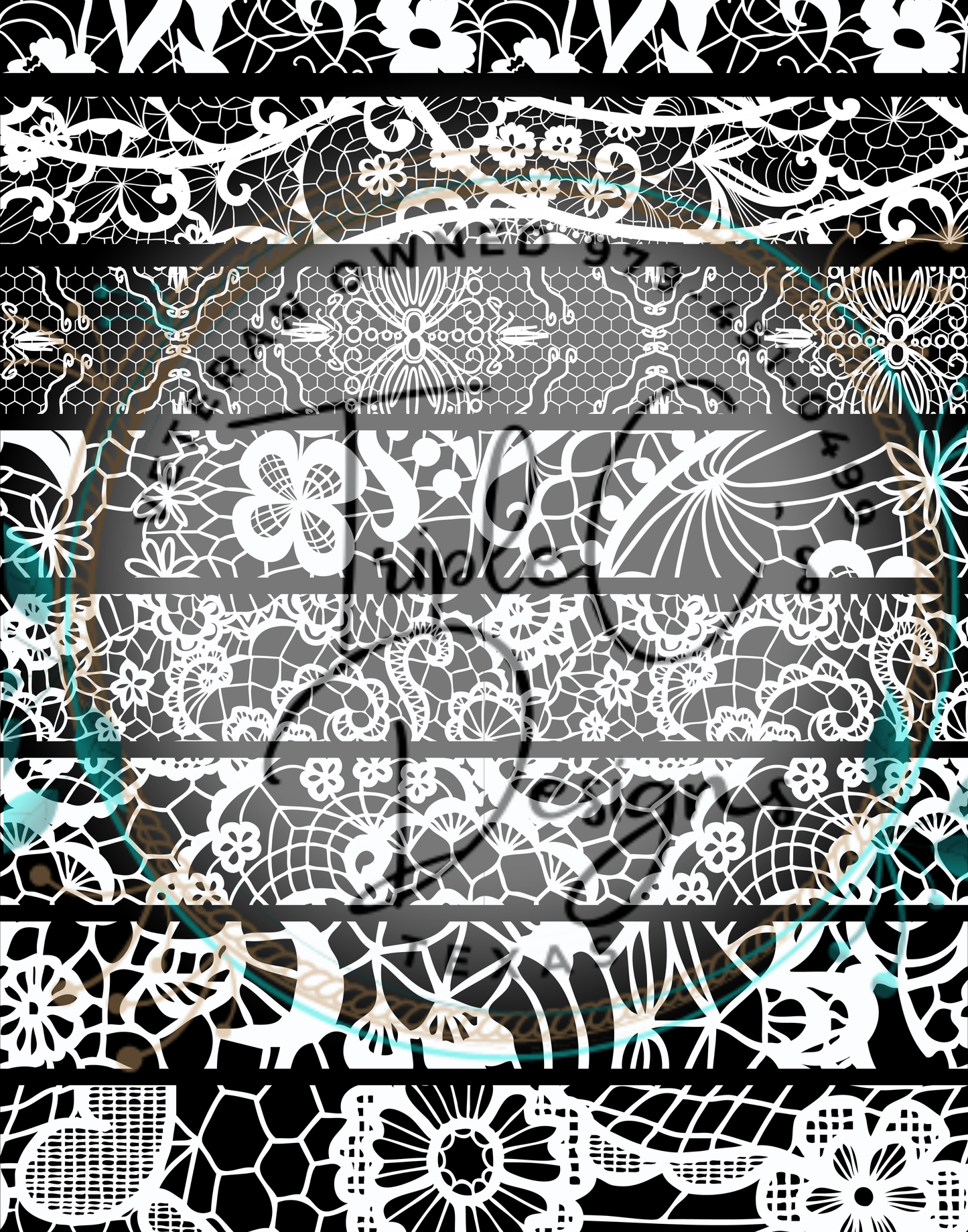White Lace 11 x 14 Theme