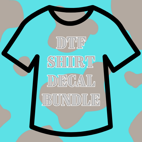 DTF Shirt Decal Bundle