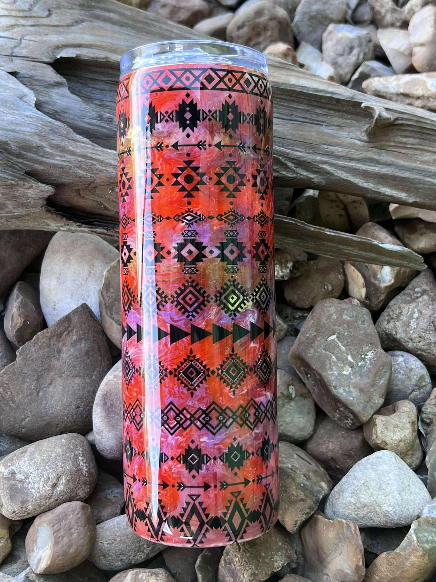 30 oz Aztec Design