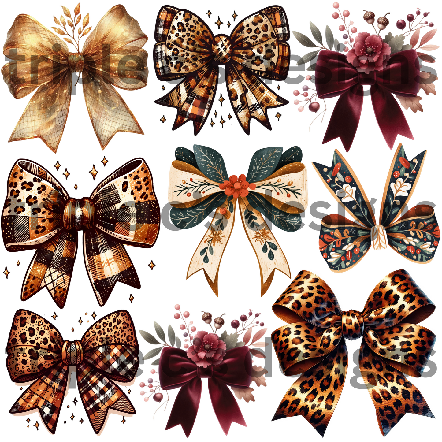Fall Bows Element