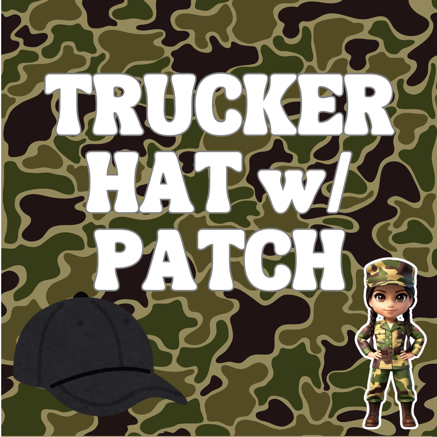 Trucker Hat w/ Patch