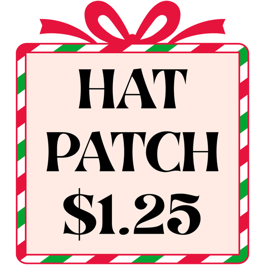 Hat Patches- Christmas in July