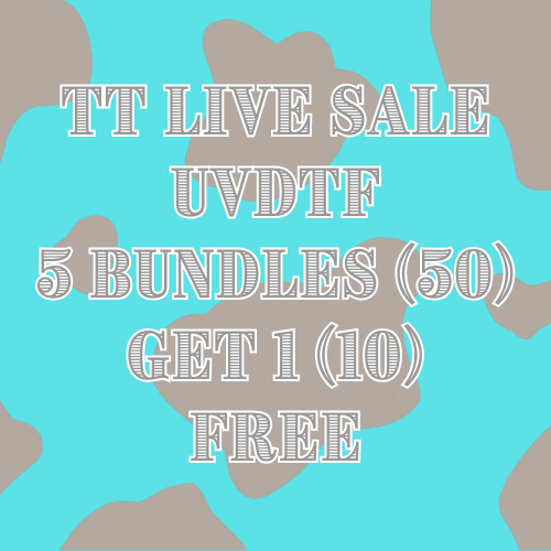 TT LIVE SALE UVDTF 5 BUNDLES GET 1 FREE