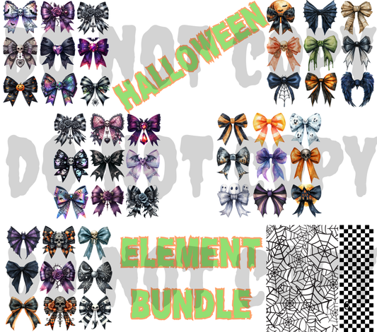 Halloween Element Sheet Bundle