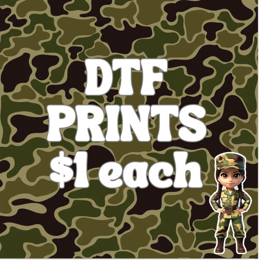 $1 DTF PRINTS
