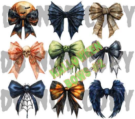 Halloween Bow #2 Element Sheet