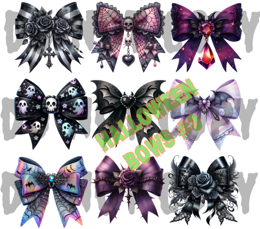 Halloween Bow #3 Element Sheet