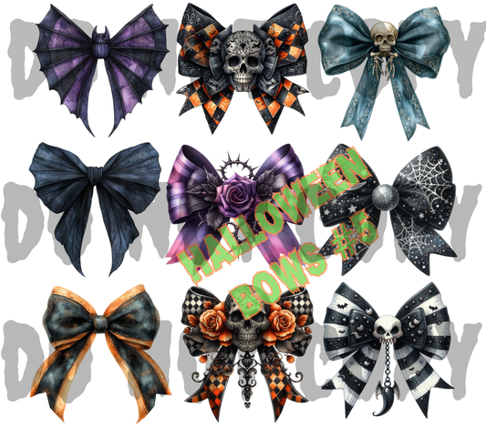 Halloween Bow #5 Element Sheet